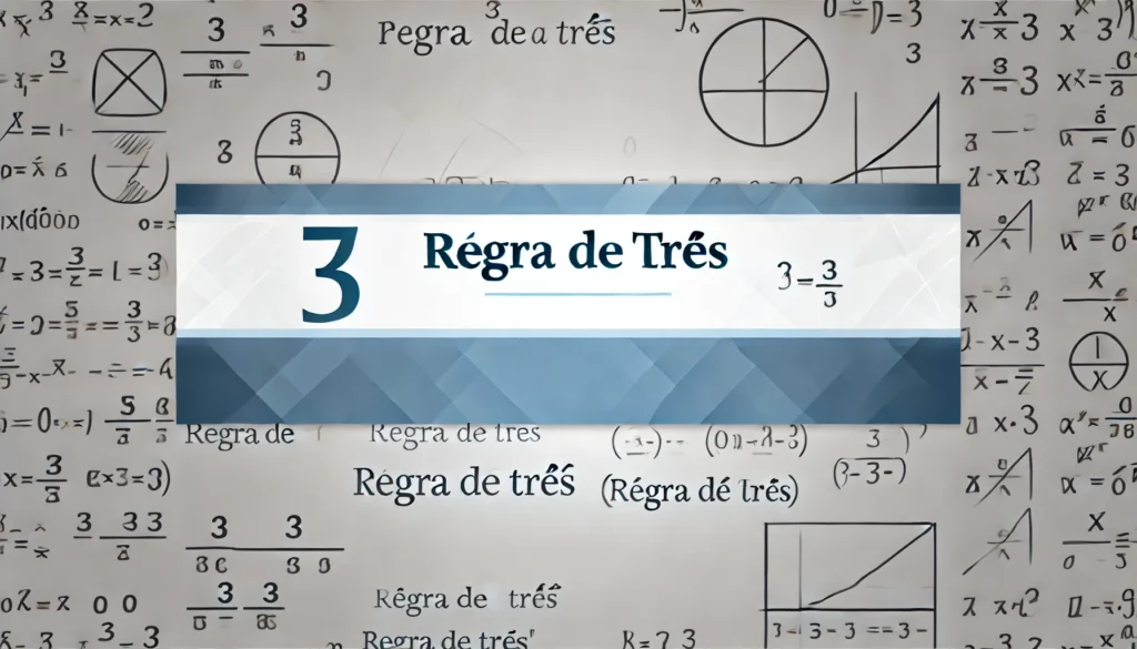 regra de três, matemática para concursos