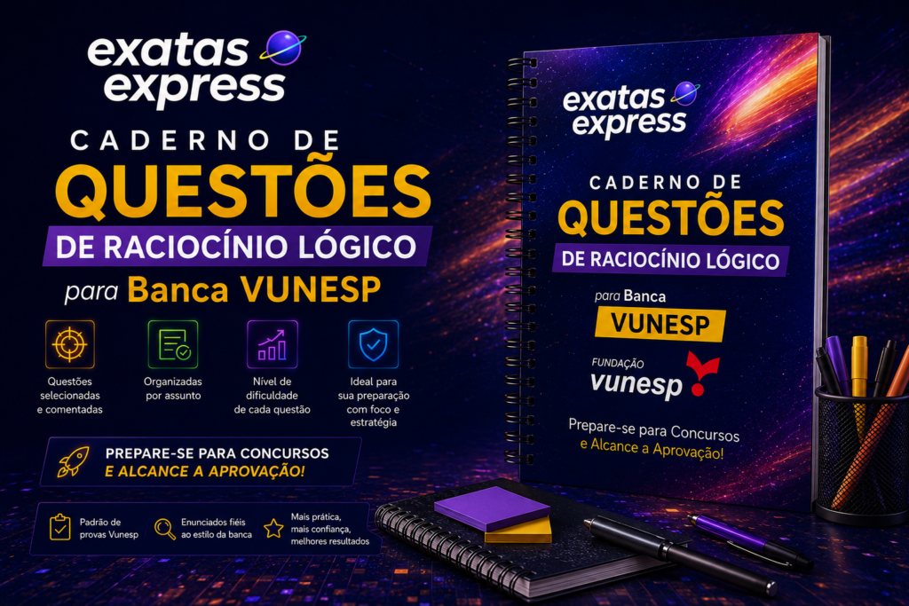 raciocínio lógico para banca vunesp
