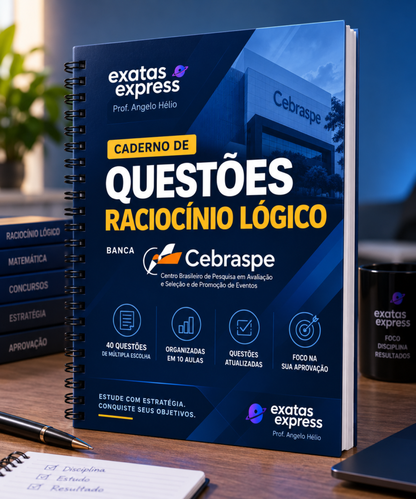 RACIOCÍNIO LÓGICO PARA BANCA CEBRASPE