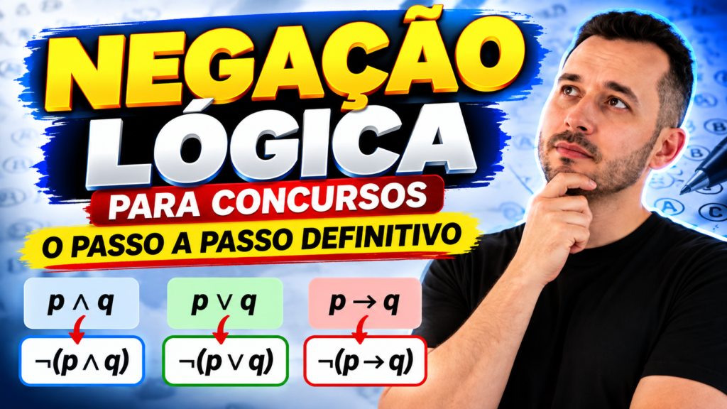 negação lógica para concursos